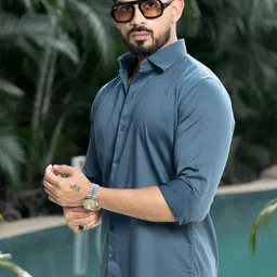 Urban Scissors Men Comfort Casual Shirt image 2