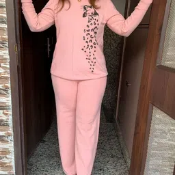 Sdc Collections Printed Sweater With Trousers Co-Ords-picture-27