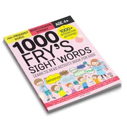 wonder house books 1000 Fry's Sight Words: Learn to Read Activity Book for Kids image 4