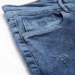 Being Human Men Slim Fit Heavy Fade Stretchable Jeans image 5