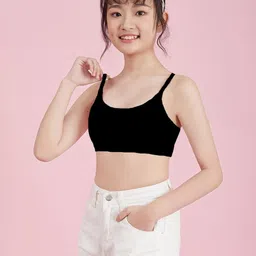 braafee Girls Beginners Non Padded Teenager Full Coverage Cotton Bra image 3