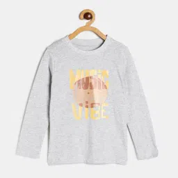 MINIKLUB Kids Grey Printed Full Sleeves T-Shirt-image-31