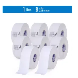 Scott 01164A Jumbo Roll Tissue/ 225 meters per roll/ 2 Ply/ 8 JRT Rolls per Case image 2