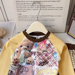 StyleCast x Revolte Girls Printed T-shirt with Trousers image 4