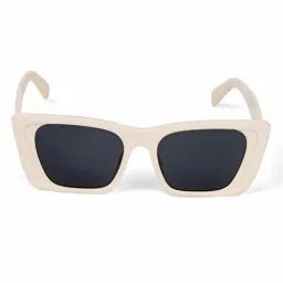 Joker & WItch Cloe Black Standard Square Sunglasses for Women image 4