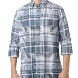 Tommy Hilfiger Multicolor Checks Regular Fit Shirt-image-6