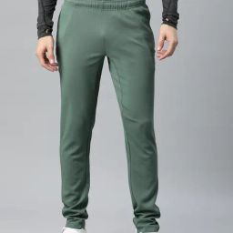 ALCIS Green Slim Fit Sports Trackpants-picture-18