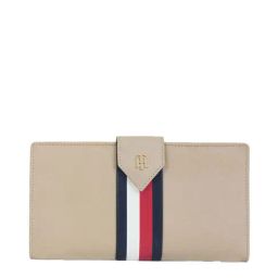 Tommy Hilfiger Daniella Beige Leather Solid Wallet-picture-47