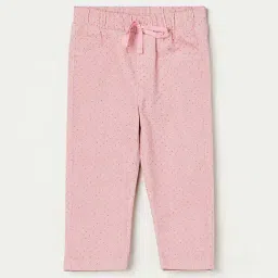 Juniors by Lifestyle Kids Pink Cotton Printed Pants-picture-31