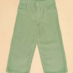 Pantaloons Junior Green Regular Fit Trousers image 2