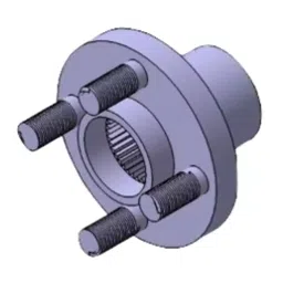Tata Motors FRONT HUB (INDICA) for INDICA VISTA (01.2008-12.2012) Petrol, 284333105101-picture-18