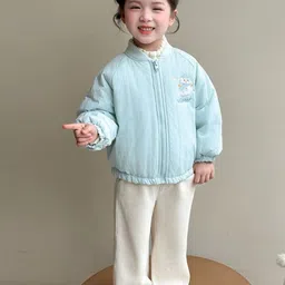 LULU & SKY Girls Graphic Zip Jacket image 2