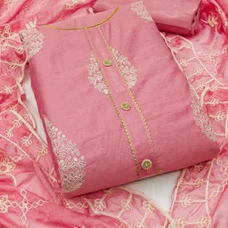 Ishin Embroidered Unstitched Dress Material-picture-29