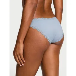 victoria's secret intimates Victoria's Secret Dream Angels Lace-Trim Bikini Panty Blue image 2