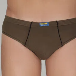 AMUL COMFY Pack Of 3 Cotton Basic Briefs AC-CBRIIE-BK-SG-AF-XS-3PC image 5