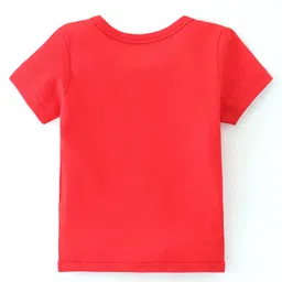 Babyhug 100% Cotton Knit Half Sleeves Front Open Vest Watermelon Print Pack of 3 - Multicolour image 3