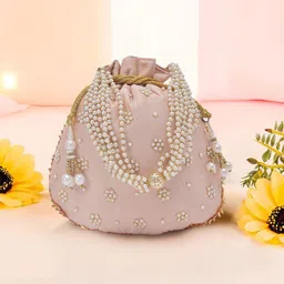 Kuber Industries Set Of 2 Embroidered Potli Bag image 3