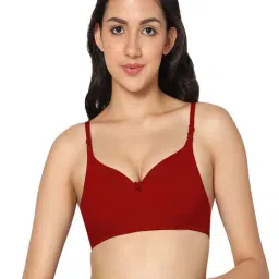 IN CARE Red T-Shirt Bra-image-5
