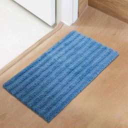 SPACES Blue Acrylic Swift Dry Drylon Large Bath Mat-picture-14
