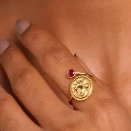 Jaypore Gold Casual Ring image 4