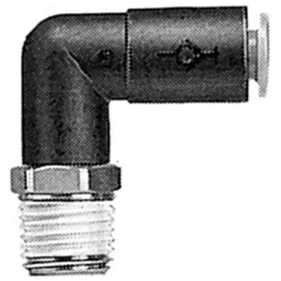SMC KC Series Elbow Fitting, 8 mm to R 1/8 Male, Threaded-to-Tube Connection Style, KCL08-01S (Pack of 10)-picture-32