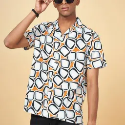 YU by Pantaloons Multi Slim Fit Printed Shirt-picture-16