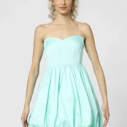 Only Green Fit & Flare Dress image 2