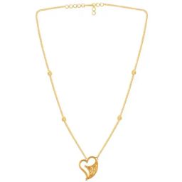 P.C. Chandra Jewellers 22k Yellow Gold Pendant with Chain-picture-11