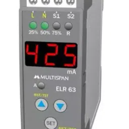 Multispan ELR-63 (Din rail) 100-250V AC Earth Leakage Relay with CBCT 76 X 28 X 85 mm image 1