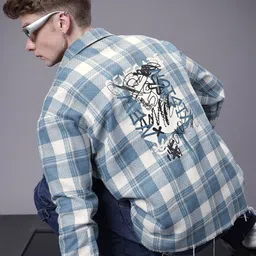 SOKO STREET Checked Pure Cotton Casual Shirt-picture-19