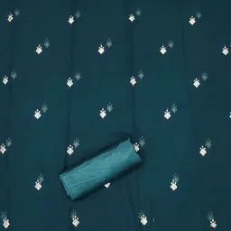 SHADOW & SAINING Embellished Unstitched Dress Material image 3