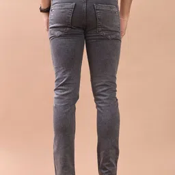 V-Mart Men Slim Fit Mid-Rise Light Fade Cotton Jeans image 2