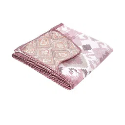 Anadhika Pink Floral AC Room Single Bed Dohar-picture-19