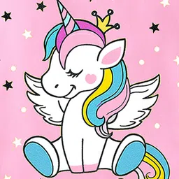 KUCHIPOO Girls Printed T-shirt with Pyjamas image 5