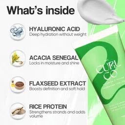 The Curl Co Set Of 3 Strong Hold Curl Cream- 150 g- Gel- 150 g & Curl Cream- 200 g image 5