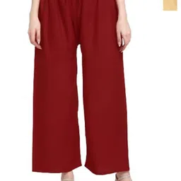 ERUDITE CLUB Women 2 Flared Palazzos-image-22