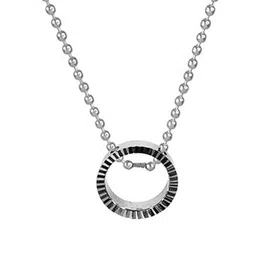 Utkarsh Silver-Plated Circular Pendants with Chains-picture-28