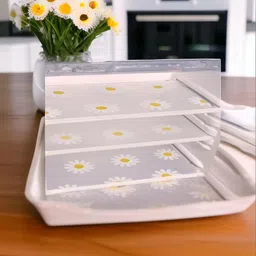 Mopak Decor White Set of 1 Regular Shelf Liner Organisers-picture-31