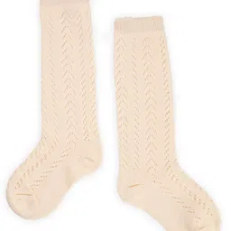kicks & crawl Kick & Crawl Bow Detailed Stockings - Cream image 3
