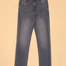 Pantaloons Junior Denim Mild Washed Jeans - Glacier Grey image 4