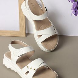 ELLE Women Open Toe Platform-Heeled Sandals-picture-21