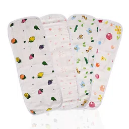 Kuber Industries Infants Pack Of 4 Printed Cotton Burp Cloths-picture-39