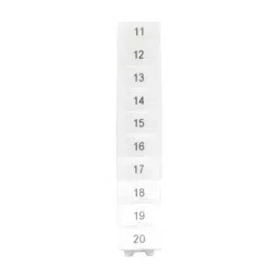 EATON CUTLER HAMMER MARKING TAG, 11-20, 6.2MM WD TB, XBMZB6V/11-picture-18