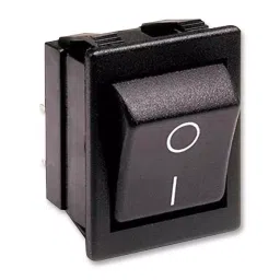 ARCOLECTRIC (BULGIN LIMITED) SWITCH, DPST, 16A, 250VAC, BLACK, I/O, C1350ABAAB-picture-24