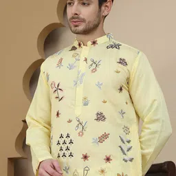 Jompers Men Embroidered Kurta with Salwar image 5