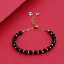 Stoln Gold-Plated Crystal Studded Wraparound Bracelet-picture-21