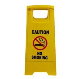 Mrinmoyee Yellow Plastic No Smoking Caution Board C0188 image 3