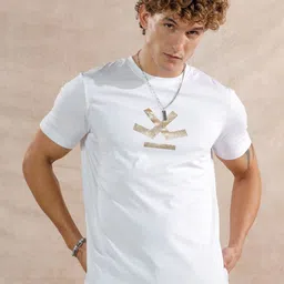 WROGN Men Graphic Printed Round Neck Cotton T-shirt-picture-43