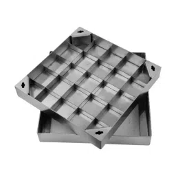 Jayna 16x16 inch Matt Finish Stainless Steel Manhole Cover, MHC 01 A-picture-23