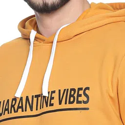 Campus Sutra Men Printed Hooded Sweatshirt image 3